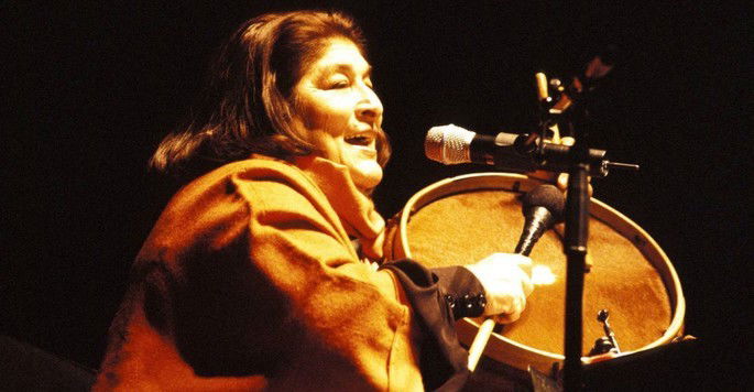 Fotograma del documental Mercedes Sousa La voz de latinoamerica