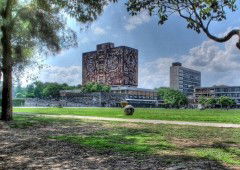 Murales de la Biblioteca Central de la UNAM