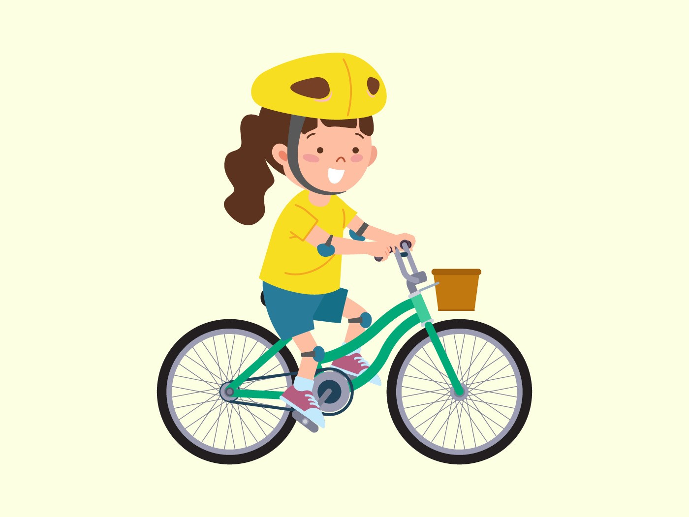 Niño en bicicleta