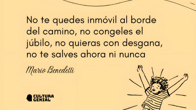 Mario Benedetti y su poema No te salves: un mensaje para la vida