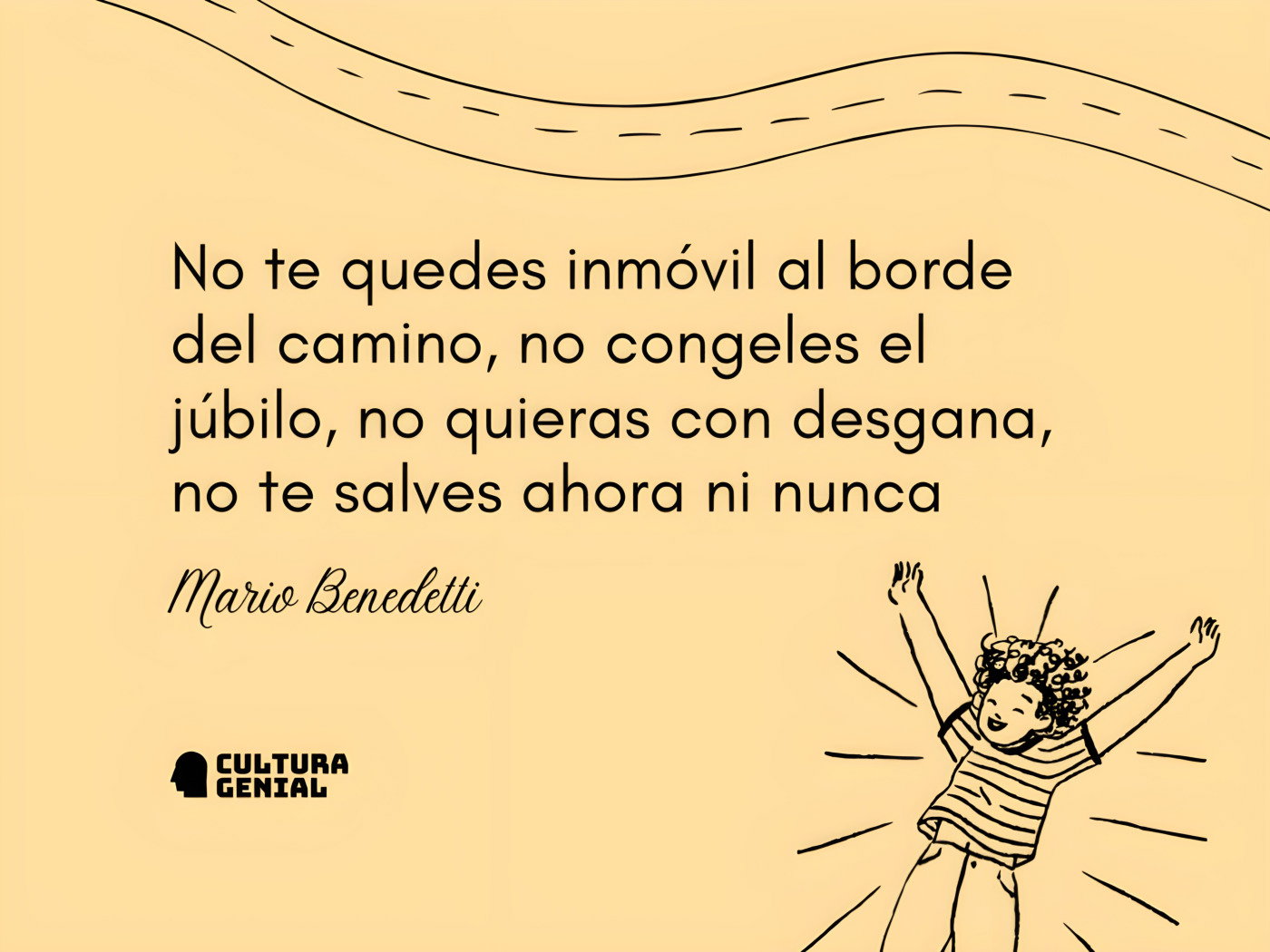 No te salves de Mario Benedetti: un mensaje para la vida - Cultura Genial