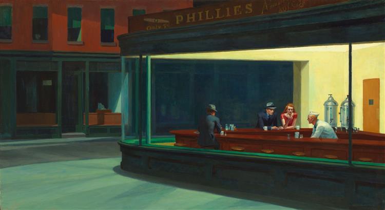 Noctámbulos Edward Hopper