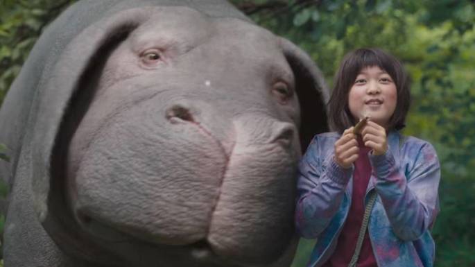Fotograma de la película Okja.