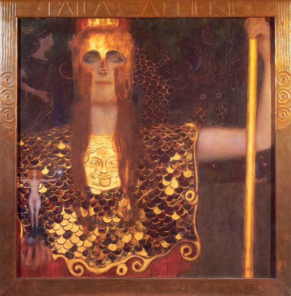 Palas Atenea Klimt