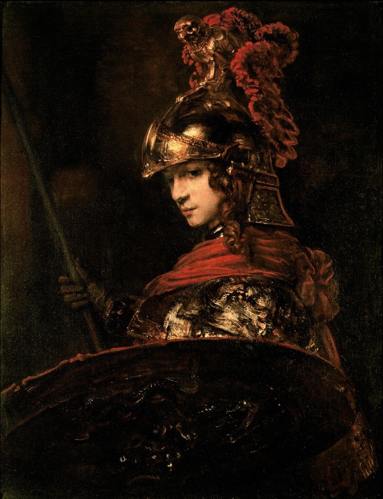 Palas Atenea Rembrandt