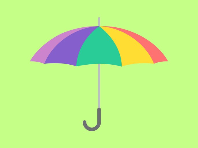 Paraguas colores