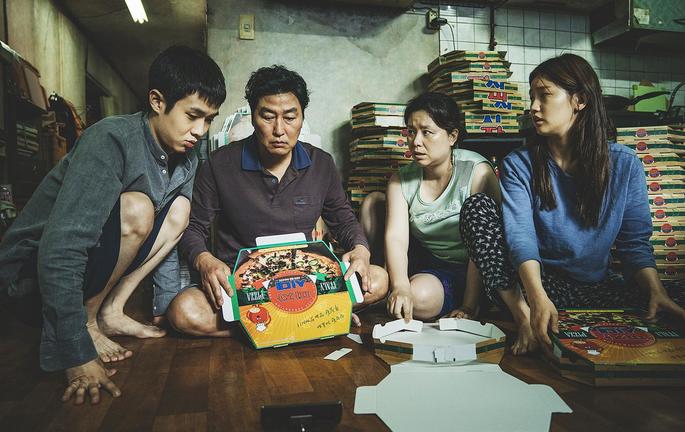 Fotograma de la película Parásitos