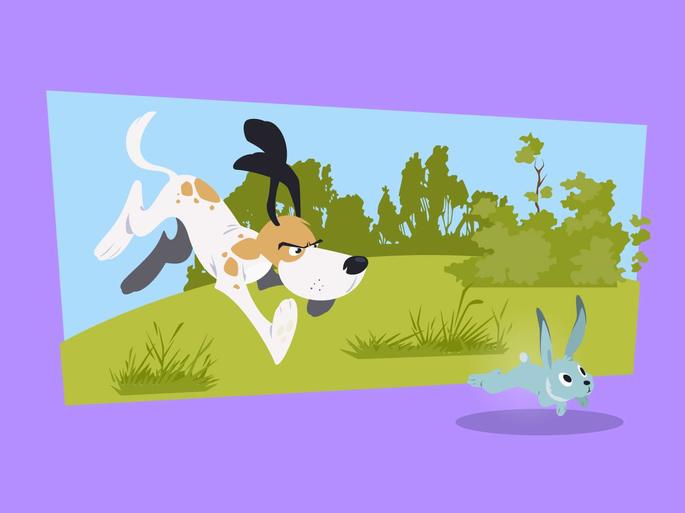 El perro y la liebre