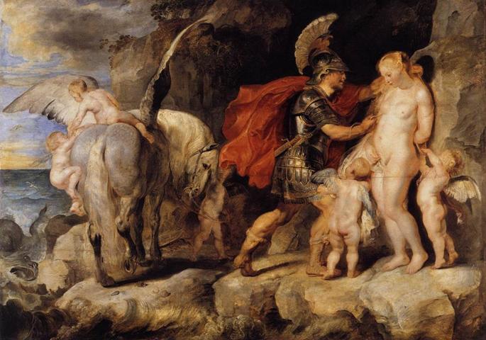 Perseo liberando a Andrómeda - Rubens