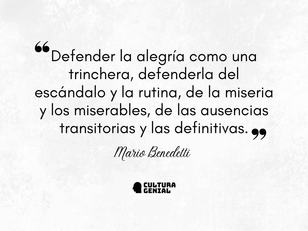 Frase de Mario Benedetti