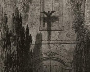Poema El cuervo de Edgar Allan Poe