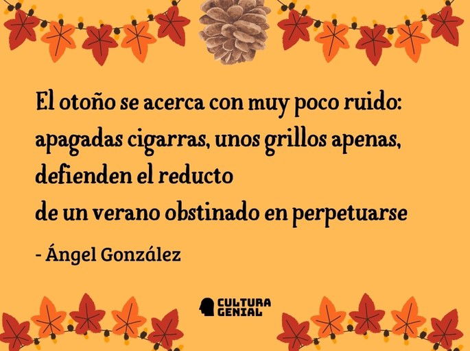 Otoño Ángel González