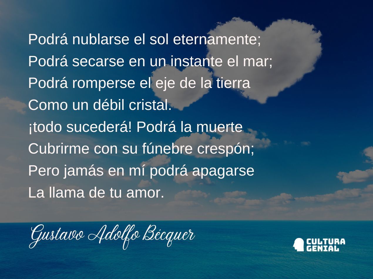 Poema Bécquer