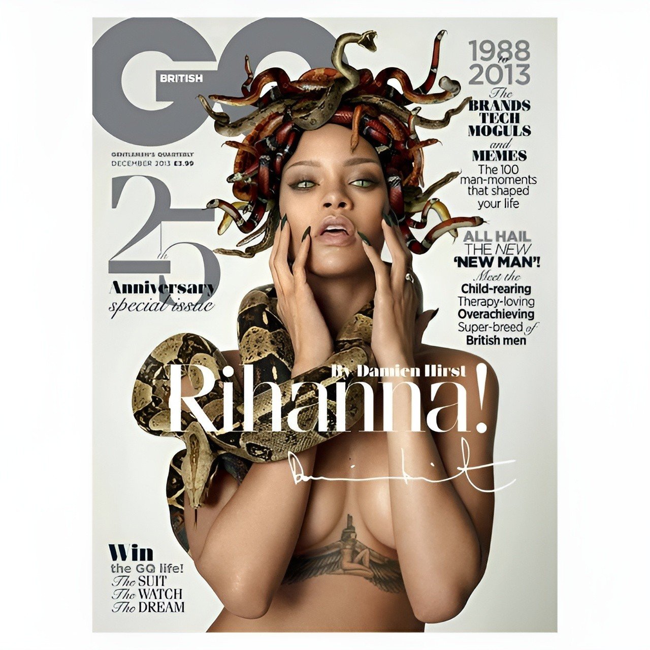 Portada revista GQ Rihanna Medusa