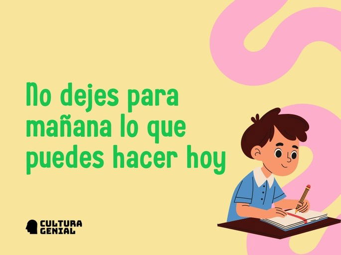 No dejes para mañana