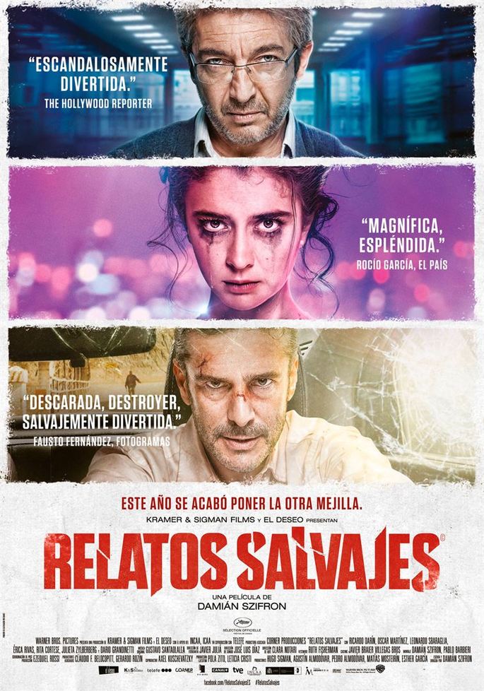 Cartel de Relatos salvajes.