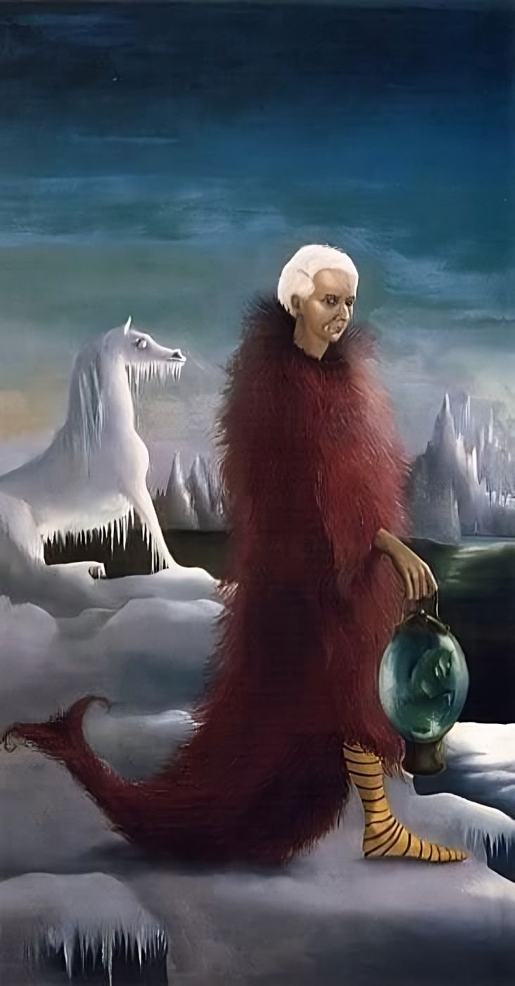 Retrato de Max Ernst Leonora Carrington