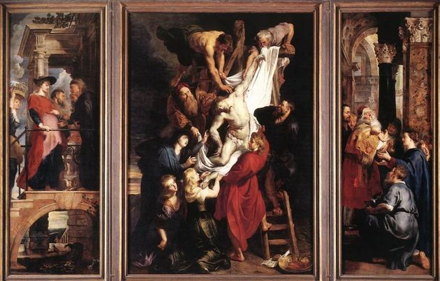 Rubens descendimiento de la cruz