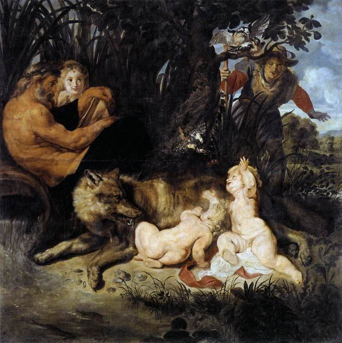 Pintura de Rómulo y Reo de Rubens