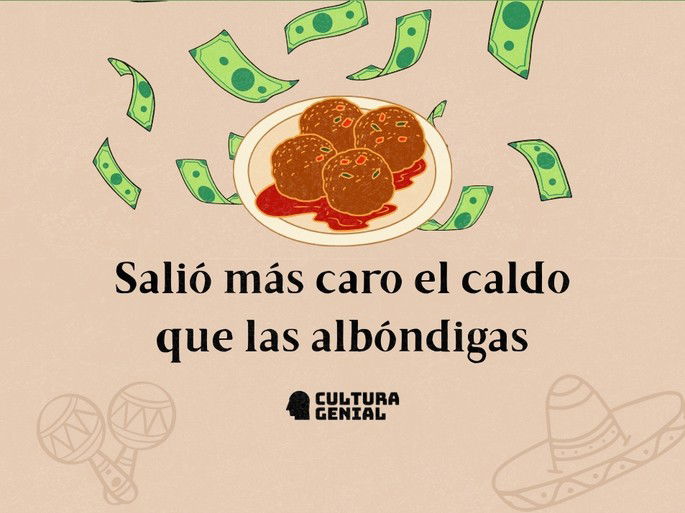 Salió más caro el caldo