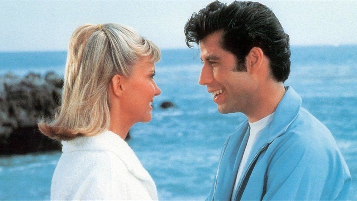 Sandy y Danny verano Grease
