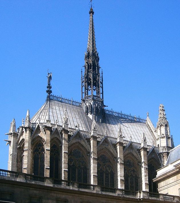 Iglesia de Saint-Chapelle, fachada.
