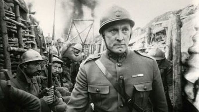 Fotograma de la pelicula senderos de gloria