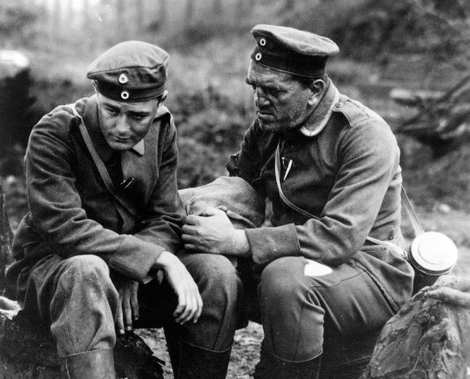 Fotograma de la película Sin novedad en el frente