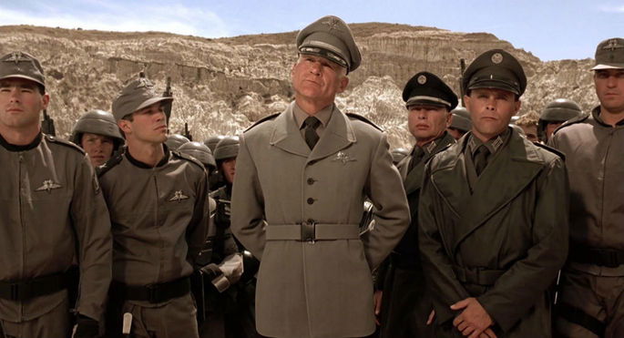 Fotograma de la película Starship troopers: las brigadas del espacio