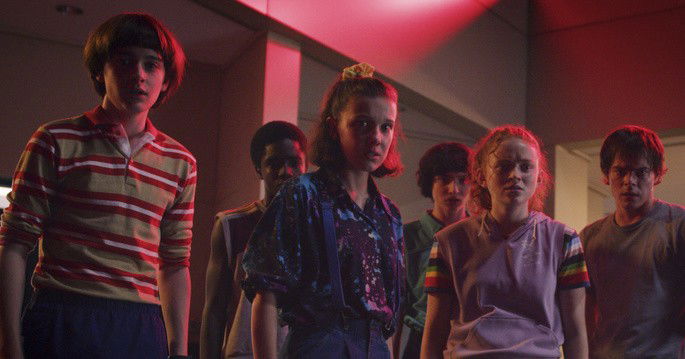 Fotograma de la serie Stranger Things