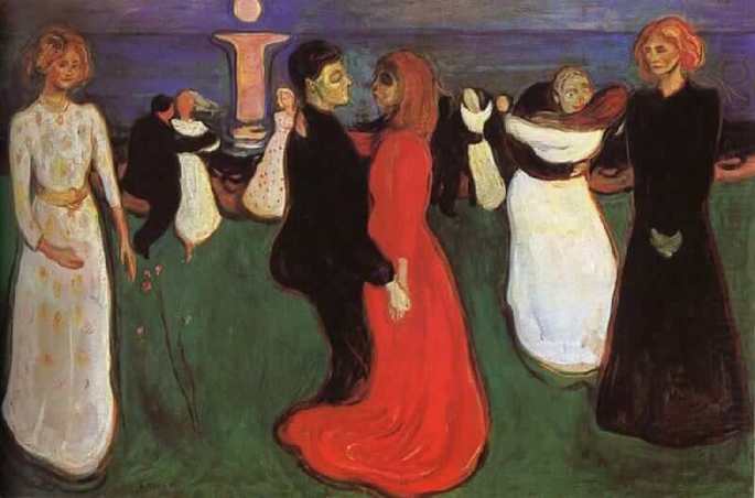 Edvard Munch: La danza de la vida, 1899,