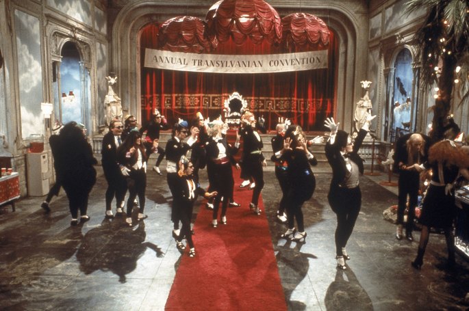 Fotograma de la película The rocky horror picture show