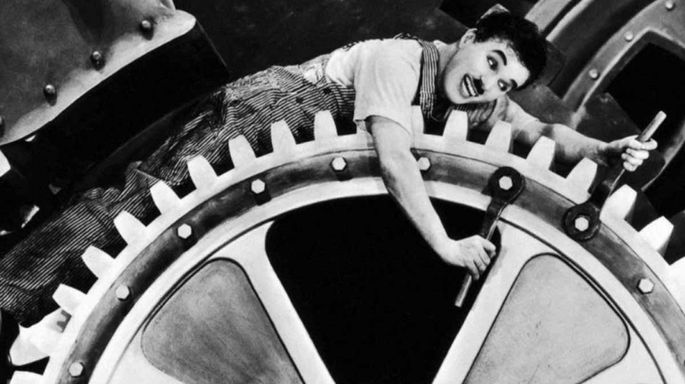 Tiempos modernos fotograma.