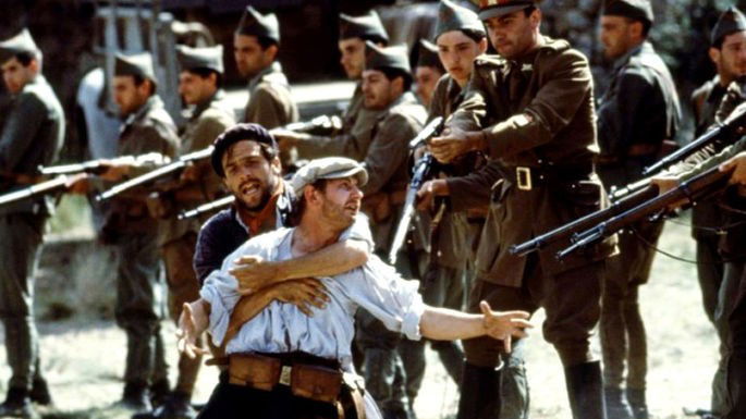 Fotograma de la película Tierra y libertad