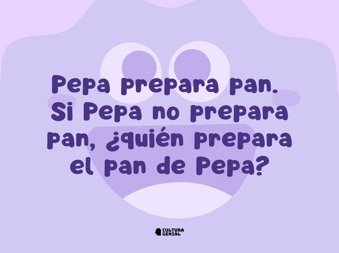 Trabalenguas para niños 10