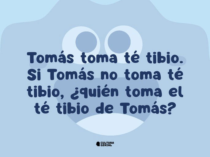 Trabalenguas para niños 2