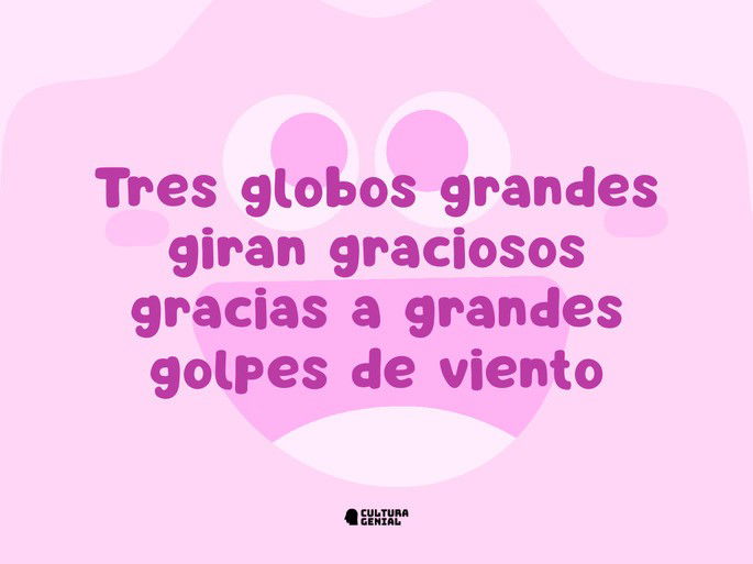 Trabalenguas para niños 6