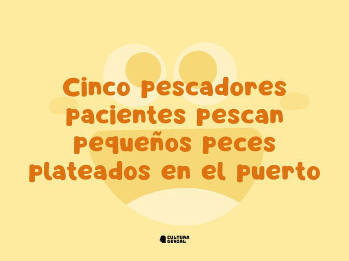 Trabalenguas para niños 7