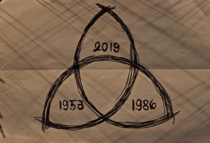 Símbolo de la triqueta en la serie Dark