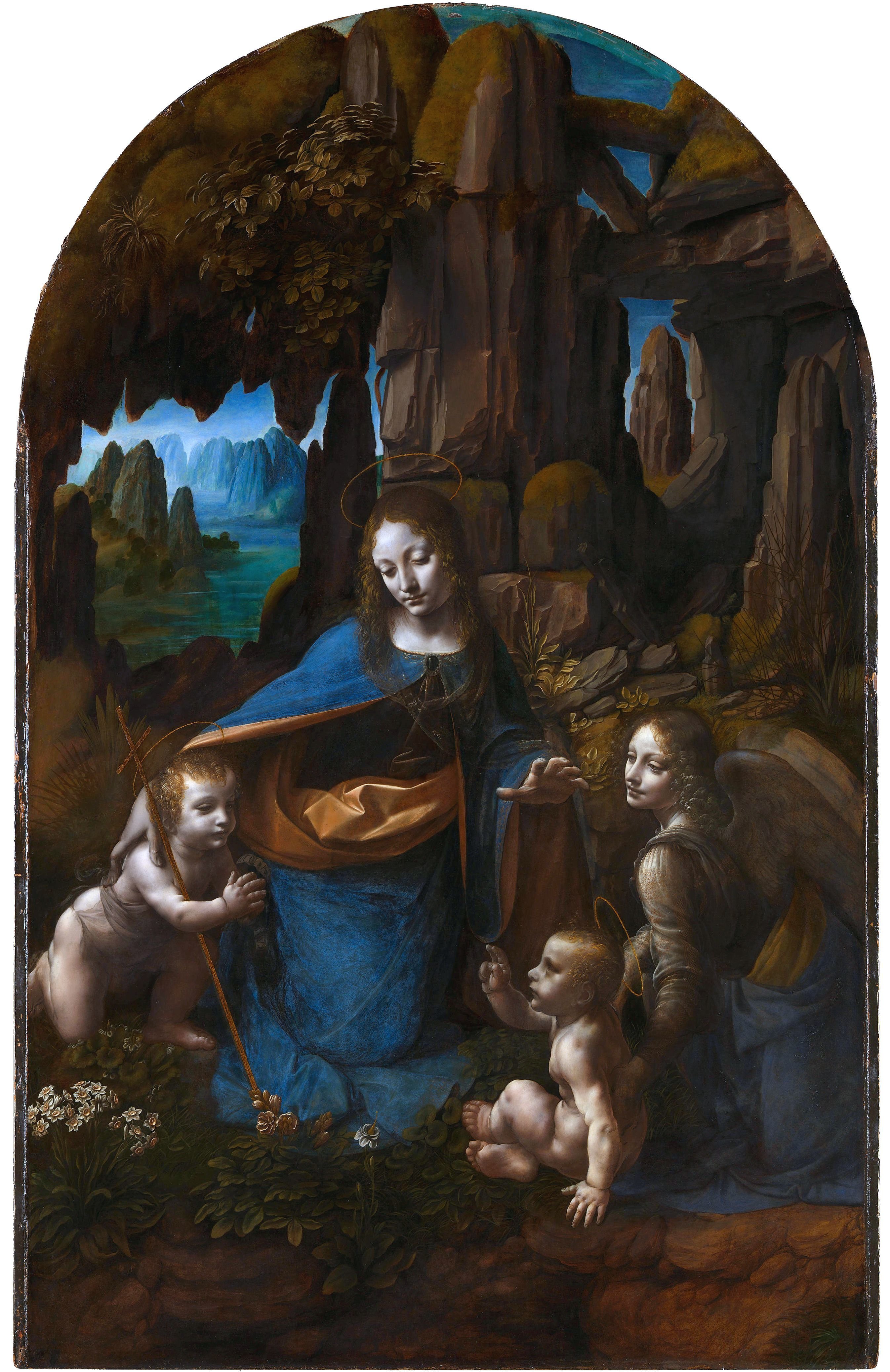 Virgen de las rocas National Gallery