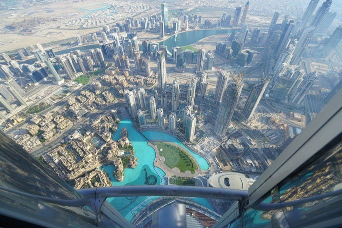 Vistas desde el Burj Khalifa