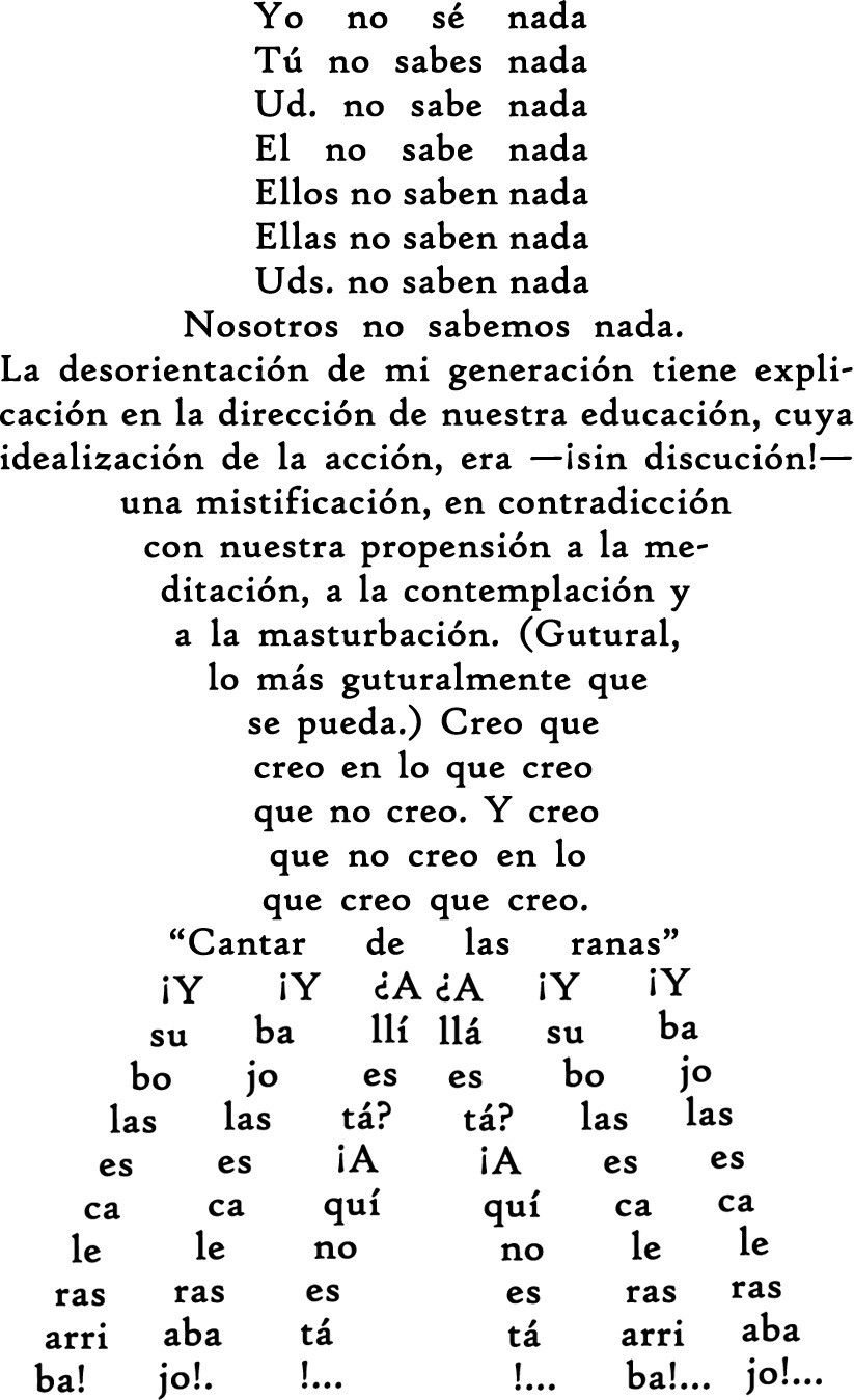 Yo no sé nada - Oliverio Girondo