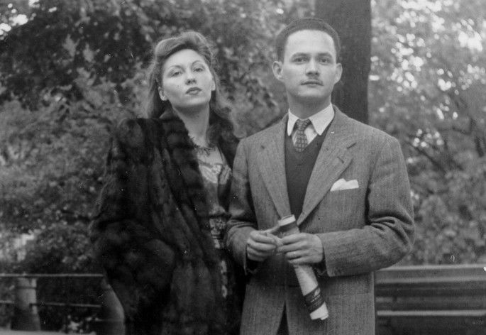 Clarice Lispector e o marido