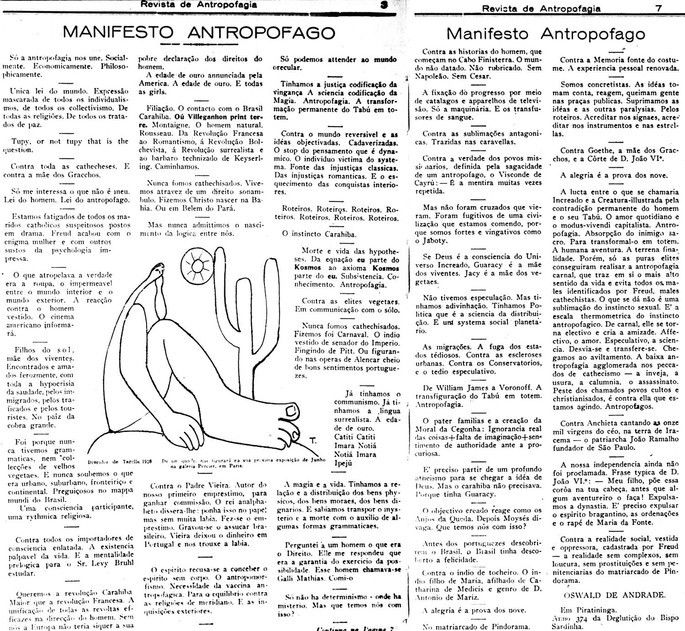 Manifesto Antropófago, de Oswald de Andrade - Cultura Genial