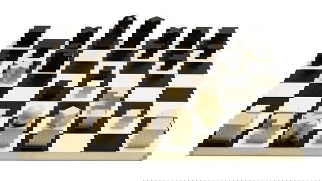 Tabuleiro de xadrez.