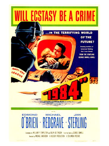 Cartaz da adaptação cinematográfica dirigida por Michael Anderson.