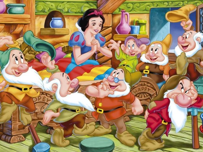 branca de neve anões