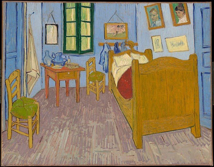 O quarto de Van Gogh em Arles