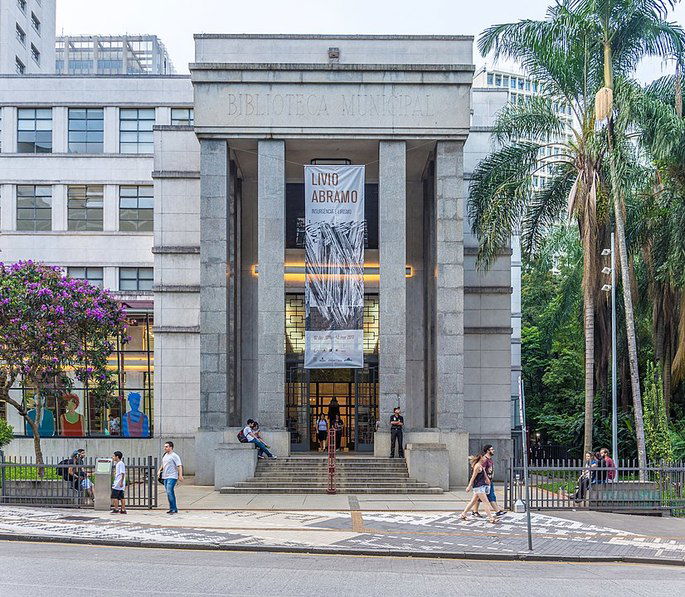 Biblioteca Mario de Andrade, em São Paulo