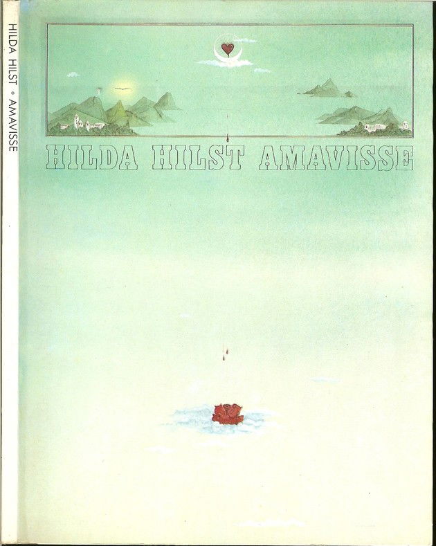 Capa da primeira edição de Amavisse, de Hilda Hilst.